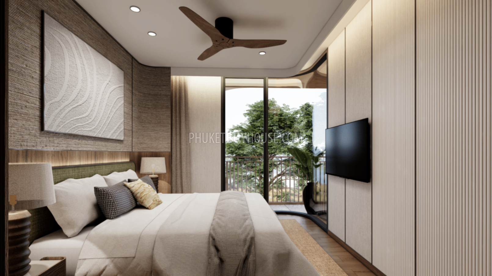 1 bedroom apartment 67 m² Choeng Thale, Thailand