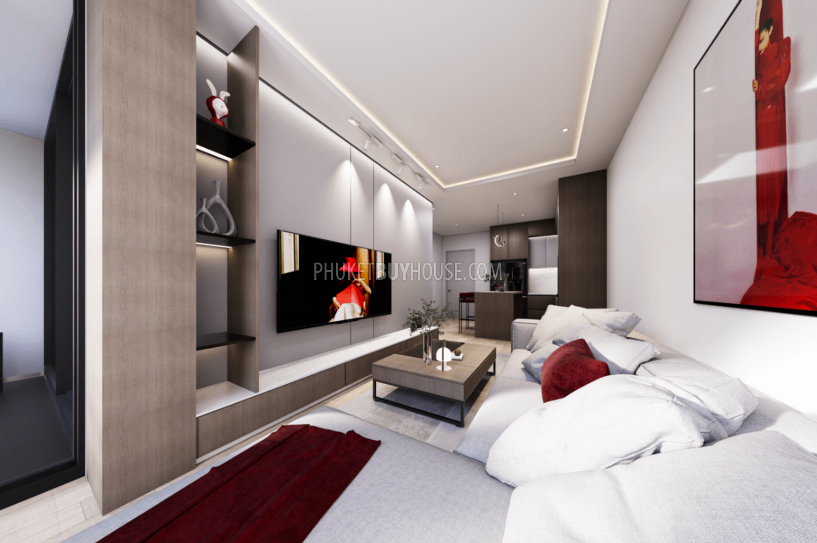 1 bedroom apartment 54 m² Rawai, Thailand