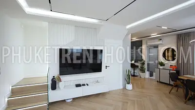 CHA22820: Long-Term Rent in Chalong: Fully Furnished 3-Bedroom Pool Townhome Ready to Move In. Photo #9