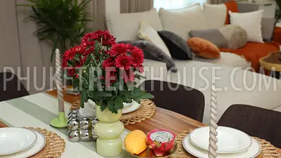 CHA22820: Long-Term Rent in Chalong: Fully Furnished 3-Bedroom Pool Townhome Ready to Move In. Photo #57