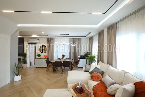 CHA22820: Long-Term Rent in Chalong: Fully Furnished 3-Bedroom Pool Townhome Ready to Move In. 照片 #5