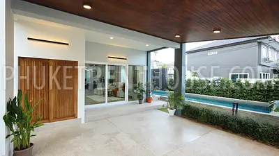 CHA22820: Long-Term Rent in Chalong: Fully Furnished 3-Bedroom Pool Townhome Ready to Move In. Photo #29