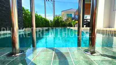 CHA22820: Long-Term Rent in Chalong: Fully Furnished 3-Bedroom Pool Townhome Ready to Move In. Photo #58