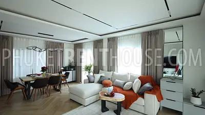 CHA22820: Long-Term Rent in Chalong: Fully Furnished 3-Bedroom Pool Townhome Ready to Move In. Photo #15