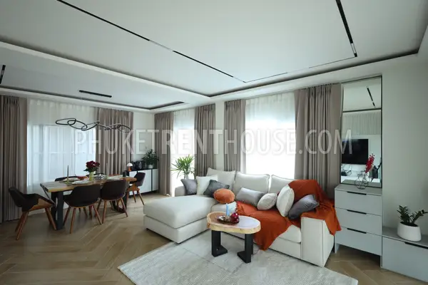 CHA22820: Long-Term Rent in Chalong: Fully Furnished 3-Bedroom Pool Townhome Ready to Move In. 照片 #15