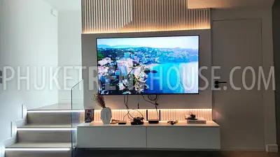 CHA22820: Long-Term Rent in Chalong: Fully Furnished 3-Bedroom Pool Townhome Ready to Move In. Photo #8