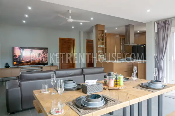 RAW22826: 4-Bedroom Smart Villa for Rent in Rawai, Phuket. Photo #13