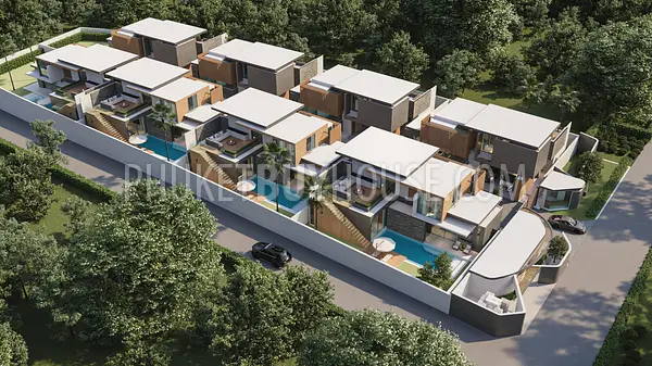 TAL22834: Private 3 Bedroom Courtyard Pool Villas in a Quiet Green Area of Thalang, Phuket. 照片 #2