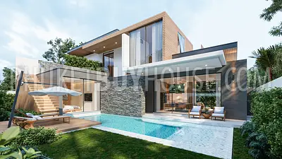 TAL22834: Private 3 Bedroom Courtyard Pool Villas in a Quiet Green Area of Thalang, Phuket. Fotoğraf #1