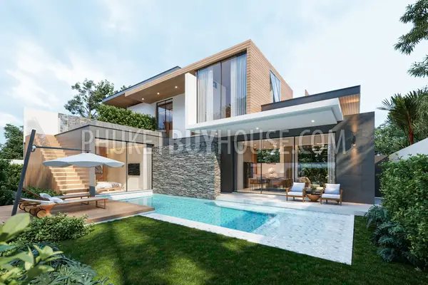 TAL22834: Private 3 Bedroom Courtyard Pool Villas in a Quiet Green Area of Thalang, Phuket. 照片 #1