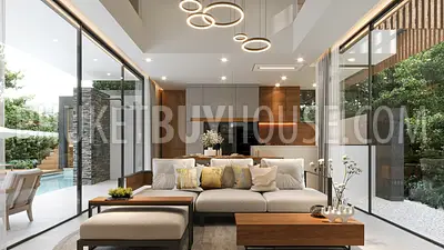 TAL22834: Private 3 Bedroom Courtyard Pool Villas in a Quiet Green Area of Thalang, Phuket. Fotoğraf #5