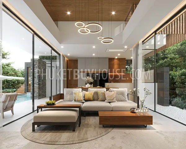 TAL22834: Private 3 Bedroom Courtyard Pool Villas in a Quiet Green Area of Thalang, Phuket. 照片 #5