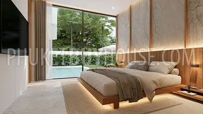 TAL22834: Private 3 Bedroom Courtyard Pool Villas in a Quiet Green Area of Thalang, Phuket. Fotoğraf #6