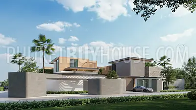 TAL22834: Private 3 Bedroom Courtyard Pool Villas in a Quiet Green Area of Thalang, Phuket. Fotoğraf #9