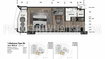 KAT22839: Sea View 1-Bedroom Apartment Near Kata Beach with Strong Rental Appeal. 照片 #12