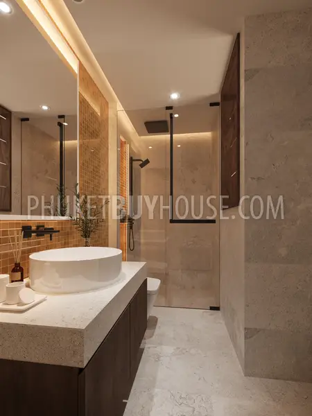 KAT22841: Sea View Corner 2-Bedroom Apartment with Spacious Layout Near Kata Beach. 照片 #10