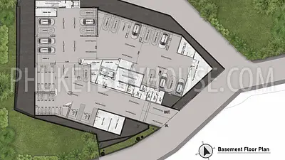 KAT22841: Sea View Corner 2-Bedroom Apartment with Spacious Layout Near Kata Beach. 照片 #19