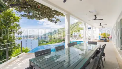 KAT9117: Amazing modern 5-6 Bedroom Pool Villa with Sea View in Kata. Photo #18