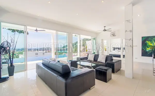 KAT9117: Amazing modern 5-6 Bedroom Pool Villa with Sea View in Kata. Photo #19