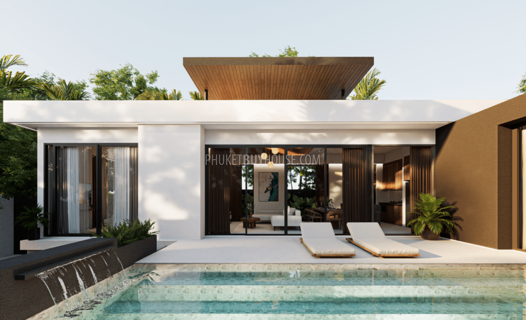 3-Schlafzimmer-Villa 210 m² Si Sunthon, Thailand