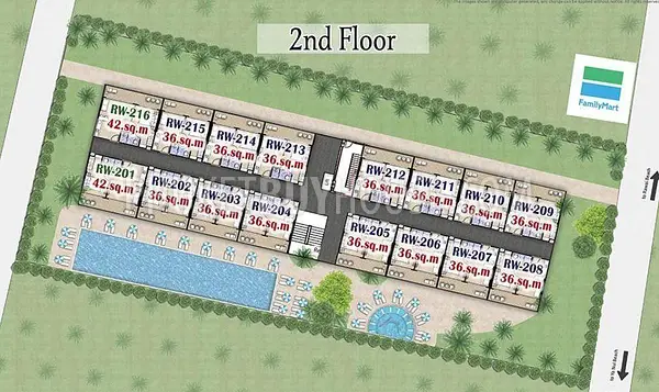 RAW22850: One-Bedroom Apartment Just 400 Meters from Rawai Beach. 照片 #3