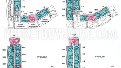 LAG22852: Просторные апартаменты 121 кв.м рядом с пляжем Банг Тао и собственной террасой. Фото #3