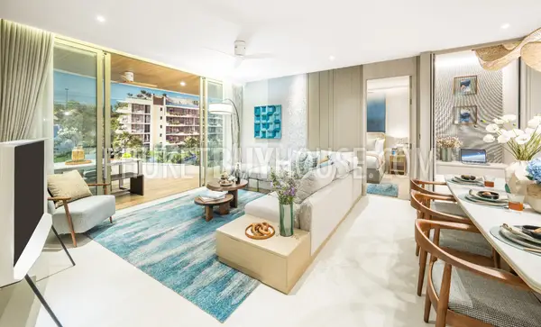 LAG22852: 121 Sq.m Two-Bedroom Apartment Steps from Bang Tao Beach with Private Terrace. Fotoğraf #16