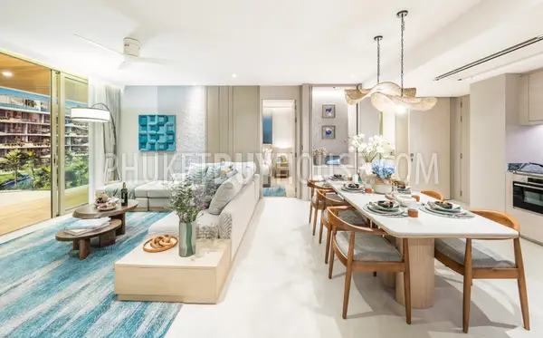 LAG22852: 121 Sq.m Two-Bedroom Apartment Steps from Bang Tao Beach with Private Terrace. Fotoğraf #17