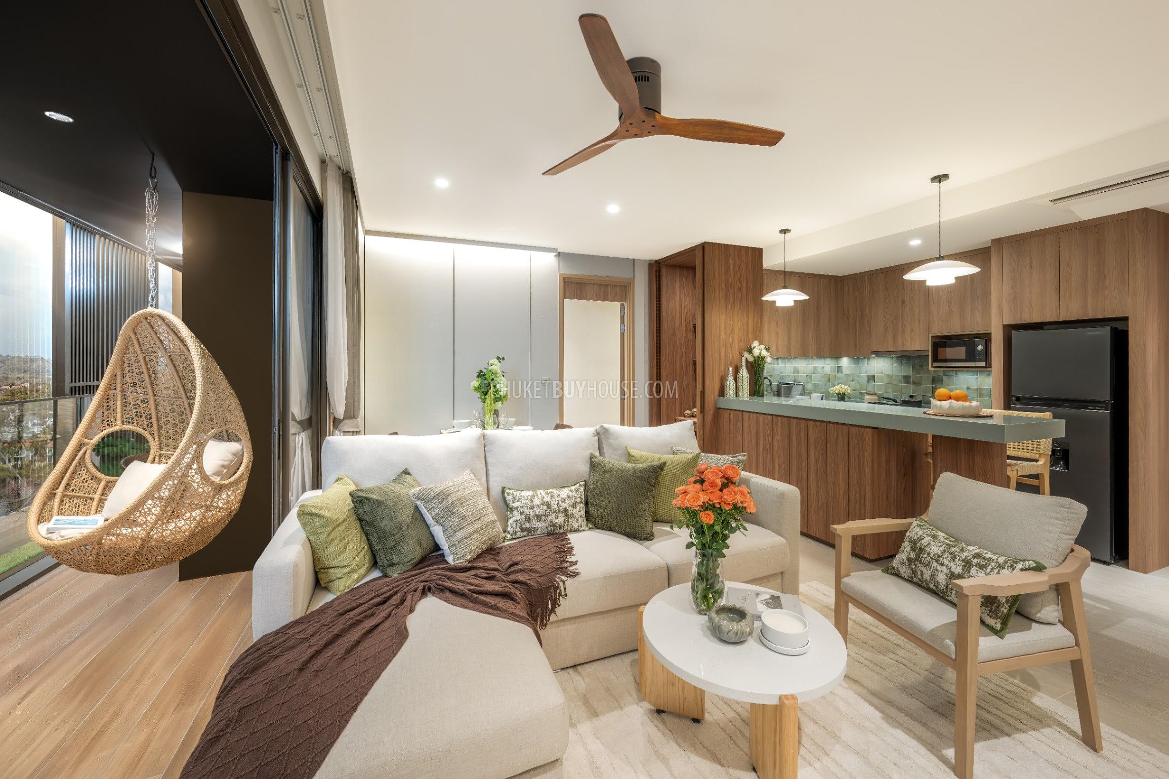 Appartement 2 chambres 84 m² Choeng Thale, Thaïlande