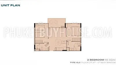 BAN22854: Апартаменты с курортной инфраструктурой рядом с Porto de Phuket, Бангтао. Фото #4