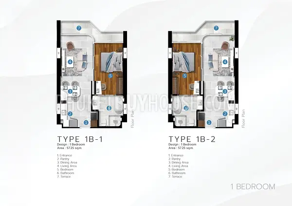 LAG22857: Bright 1-Bedroom Apartment in Laguna for Comfortable Living. Fotoğraf #4
