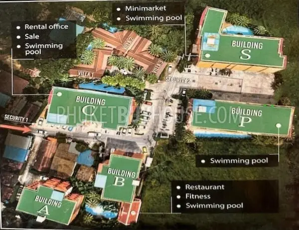 NAI22831: Bright Corner 2-Bedroom Apartment Steps from Nai Harn Beach. 照片 #2