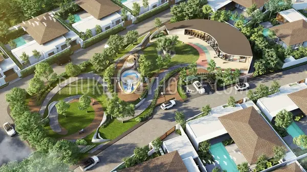 TAL22203: Zen-Style 3 Bedroom Villas from a Known Developer in Thalang, Phuket For Sale. Photo #9