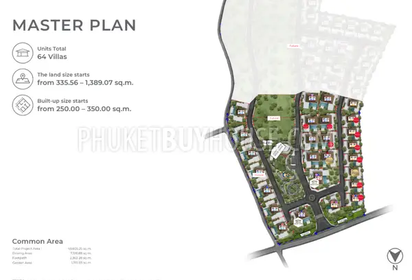 TAL22203: Zen-Style 3 Bedroom Villas from a Known Developer in Thalang, Phuket For Sale. Photo #8