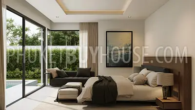 TAL22203: Zen-Style 3 Bedroom Villas from a Known Developer in Thalang, Phuket For Sale. Photo #5