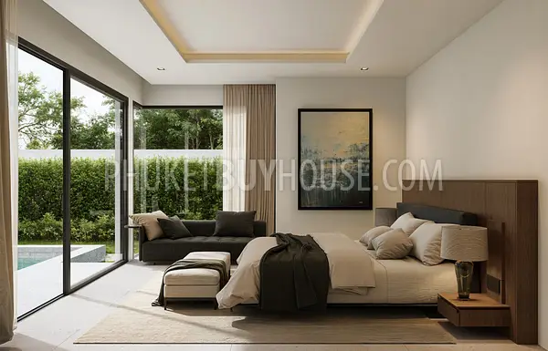 TAL22203: Zen-Style 3 Bedroom Villas from a Known Developer in Thalang, Phuket For Sale. Photo #5
