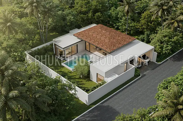 TAL22203: Zen-Style 3 Bedroom Villas from a Known Developer in Thalang, Phuket For Sale. Photo #3