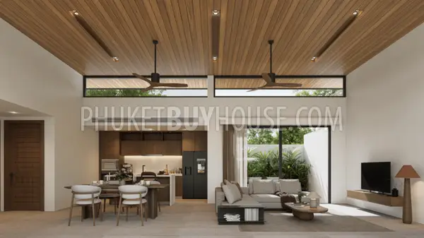 TAL22203: Zen-Style 3 Bedroom Villas from a Known Developer in Thalang, Phuket For Sale. Photo #6
