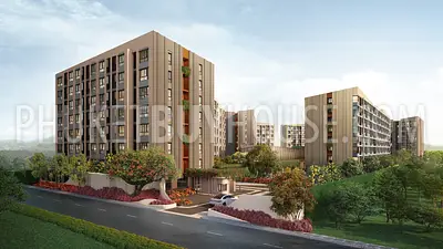 KTH22869: Compact Freehold One-Bedroom with City Views in a Central Phuket Location. 照片 #1
