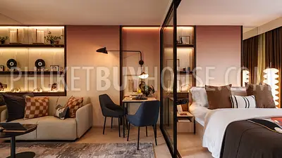 KTH22869: Compact Freehold One-Bedroom with City Views in a Central Phuket Location. 照片 #4
