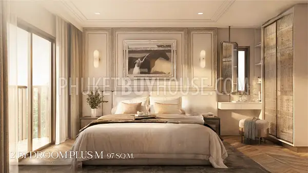 SUR22881: 2-Bedroom Apartment in a New Condominium within 200 m of Surin Beach. 照片 #5