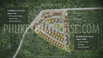 KOH22884: Neighborhood Commercial Plaza with Limited Retail Units in Koh Kaew, Phuket. Photo #2