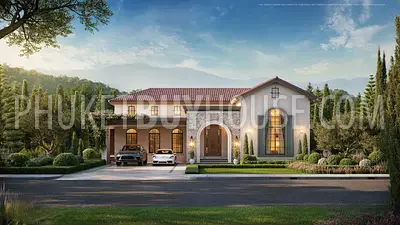 KOH22885: Single-Level Family Pool Villa in Koh Kaew Near International School. 照片 #10