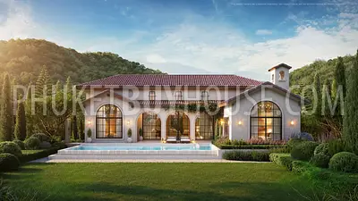 KOH22885: Single-Level Family Pool Villa in Koh Kaew Near International School. 照片 #1