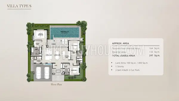KOH22885: Single-Level Family Pool Villa in Koh Kaew Near International School. 照片 #3