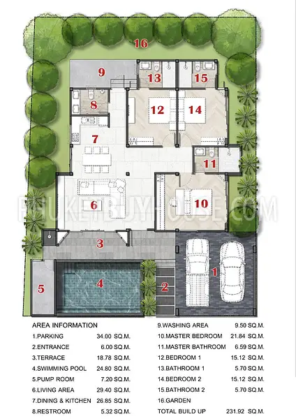 MAI22887: Private Pool Villas Near Mai Khao Beach With Rare Low-Density Living. 照片 #2