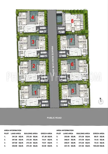 MAI22888: Single-Level Private Pool Villa With Practical Family Layout in Mai Khao. 照片 #3