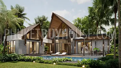 TAL22894: Large 4-Bedroom Pool Villa on 650 sqm Land in Quiet Thalang Neighborhood. 照片 #1