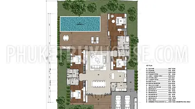 TAL22894: Large 4-Bedroom Pool Villa on 650 sqm Land in Quiet Thalang Neighborhood. 照片 #4