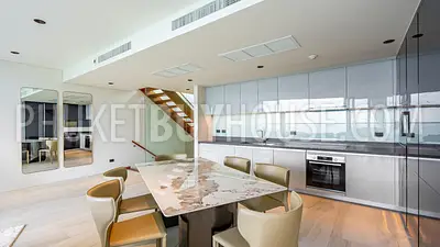 PAT22895: Sea View Penthouse with Private Rooftop Terrace Near Patong. Fotoğraf #8